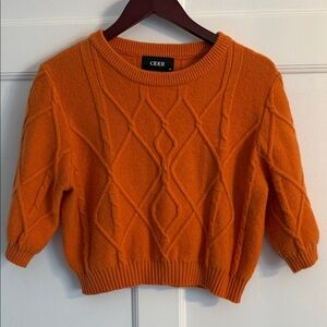 Cider Women's Orange Sweater